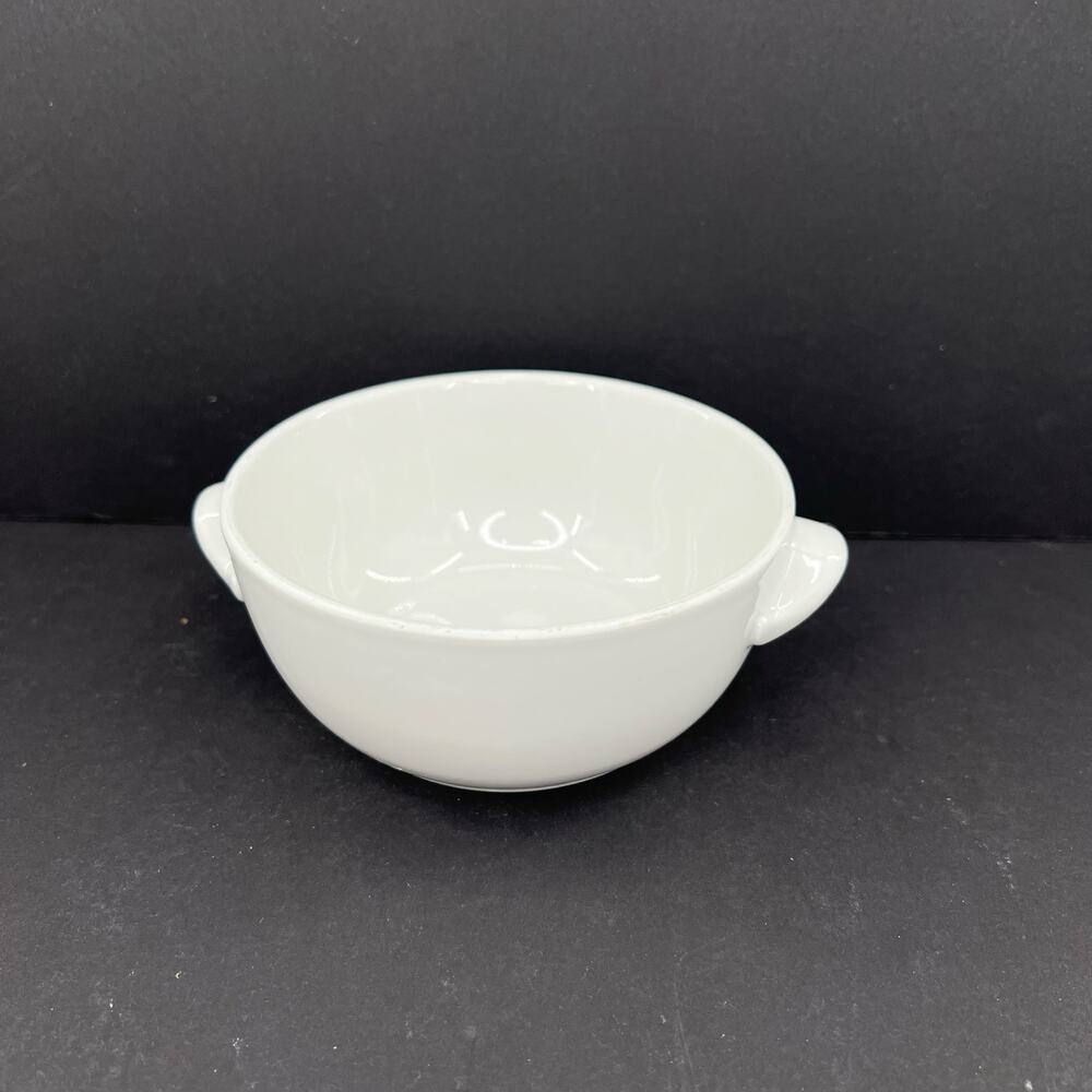 Pillivuyt France white small soup cereal bowl
